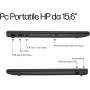 HP 250 G10, PC portable CPU Intel Core i7-1355U 13th 10Core, jusqu'à 5 GHz, RAM 16 Go, SSD Pci 512 Go, écran 15,6" ips FHD, Wi-F