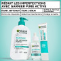 GARNIER - PureActive - Sérum Anti-Imperfections - Acide Salicylique & Niacinamide - Boutons, Rougeurs, Excès de sébum, Taches - 