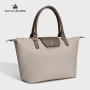 David Jones - Sac à Main Cabas Nylon Femme - Fourre-Tout Sac Shopping Souple - Shopper Tote Porté Epaule Bandoulière Capacité Mo