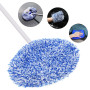 URAQT Lot de 4 brosses de lavage de voiture en microfibre, outil de lavage de voiture multifonction avec serviette de séchage de