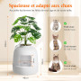 Lifewit Bac à Litière pour Chat avec Fausse Plante et Pelle, Bac à Litière Camouflé avec Contrôle des Odeurs et Filtre à Carbone