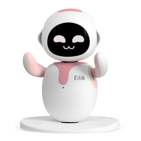 ENERGIZE LAB Eilik Rose - Robot de Compagnie pour Les Enfants et Les Adultes : Votre Partenaire Interactif avec des Mises À Jour