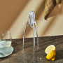 Alessi - PSJS - Juicy Salif - Presse-Agrumes en Fonte d'Aluminium Brillant Pieds en PA