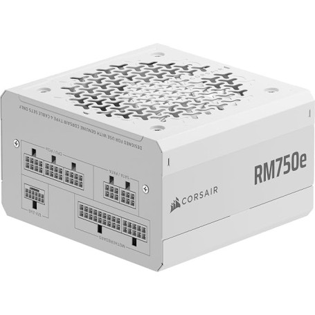Corsair RM750e (2025) Bloc d'alimentation ATX entièrement modulaire à Faible Bruit avec câble 12 V-2 x 6 - Conforme aux Normes A