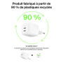 Belkin Chargeur USB C Multiple, 50 W, Chargeur Secteur GaN 2 Ports, Recharge Rapide pour MacBook, iPhone 17, iPad Pro, Chromeboo