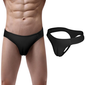 GENEMEN Homme String Coton Crossdresser Lingerie pour Homme Sexy Sissy Feminization sous-Vêtement Transgenre