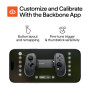 BACKBONE Pro Mobile Gaming Controller for iPhone 15/16 Series+ and Android, USB-C & Bluetooth, Play Anywhere on Any Screen, Prem