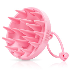 Alyvisun Brosse Massage Cuir Chevelu, Brosse en Silicone Douce pour la Relaxation et la Propreté de la Tête, Exfoliation pour le