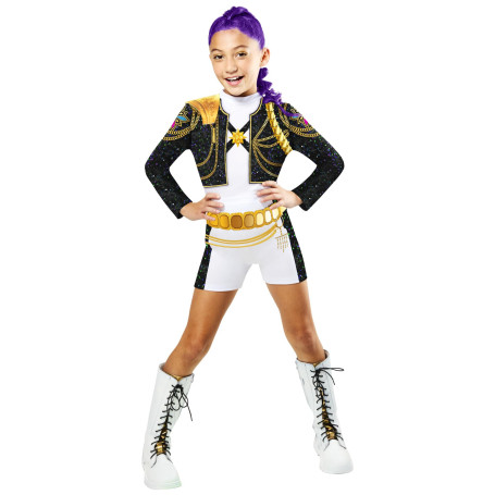 Rubies Official Netflix K-Pop Demon Hunters Rumi Golden Classic Child Costume, Kids Fancy Dress