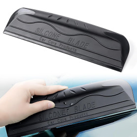 UIEXAY Raclette Vitre Voiture En Silicone, Lame D'Eau, Raclette De Séchage De Voiture, Car Squeegee, Raclettes D'Essuie-Glace De