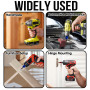 Anneau magnétique pour tête de tournevis (3 pièces) avec 3 embouts de tournevis PH2, outil amovible pour perceuses | Porte-embou