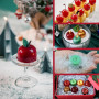 Moule en silicone 3D en forme de pomme - moule trompe l'oeil fruit Pour 15 cavités - Anti-adhésif - Pour boules de chocolat, gât