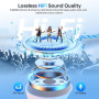 BGJRBY Écouteurs sans Fil, Bluetooth 5.4 in Ear Écouteurs avec Annulation du Bruit HD Mic, 48H HiFi Stéréo Casques, Contrôle Tac