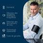 OMRON EVOLV Appareil tension artérielle bras – Conception tout-en-un – Tensiomètre bras avec détection de pulsation cardiaque ir