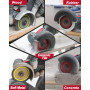 FOCSTOL Disque 75mm - 5 pièces Lame Scie Diamant pour Carrelage Porcelaine Bois Béton Métal