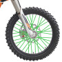 Couvre Rayon,PSLER 72 Pièces Peaux de Rayons Enjoliveurs de Jantes Housses de Protection Réutilisables pour Moto de Montagne en 