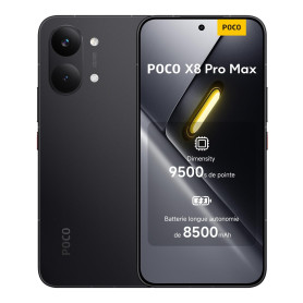 POCO X8 Pro Max, Smartphone 12+256 Go, Processeur Haut de Gamme Dimensity 9500s, écran AMOLED Ultra-Lumineux, 50 MP Light Fusion
