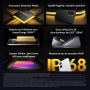 POCO X8 Pro Max, Smartphone 12+256 Go, Processeur Haut de Gamme Dimensity 9500s, écran AMOLED Ultra-Lumineux, 50 MP Light Fusion