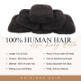 Originea Afro Kinky Bulk Human Hair for Locks Extensions Cheveux Naturel Humains 20cm 3 packs kinky-curly bulk twist meches pour