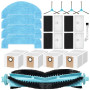18Pièces Accessoires pour Proscenic Q8 Max,pour Mova E20 PLUS,pour MONSGA MS1 Max,pour Liectroux M70 Pro aspirateur rechange, br