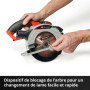 Einhell Scie circulaire Ø165mm sans fil TE-CS 18/165-1 Li Solo Power X-Change (18V, Lame Ø165x20mm, Réglage sans outil de la ...