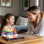 Tucocoo Enchanted - Puzzle de fée pour adultes - 1000 pièces - Fille avec papillons et fleurs - Puzzle fantaisie - Œuvre d'art -