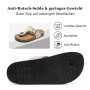 zaxunai Tongs Homme Femme en Cuir Liège avec Semelle en Liège Sandales d'été Confortables Antidérapantes pour Plage/Piscine, Sup