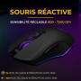 The G-Lab Combo Hydrogen WL – Pack Clavier Souris Gamer sans Fil – Clavier Gamer sans Fil 60% AZERTY FR RGB – Souris Gaming 7200