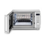 CASO MG 20 Cube Ceramic – Micro-ondes 2-en-1 sans plateau tournant avec gril de 1000 W – Capacité de 20 L – 13 programmes automa