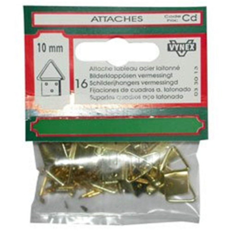 Attache Tableau en Laiton VYNEX 14MM - Fixation Durable