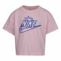 T-shirt à Manches Courtes Nike pour Enfant - Rose