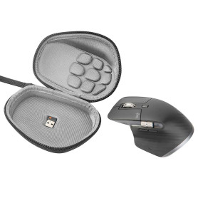 VOLOHAS Rigide Housse Sac Portable pour Logitech MX Master/Master 2S/Master 3/Master 3S/MX Master4 Souris san Fil Boîte Boîtier 