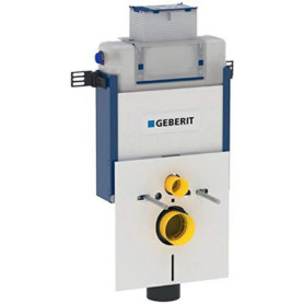 Geberit Kombifix Élément WC Mural avec Réservoir Omega 12 cm - Chasse d'Eau 2 Débits