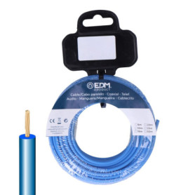 Câble Flexible Sans Halogène EDM 2,5 mm - Bobine de 50 m Bleu
