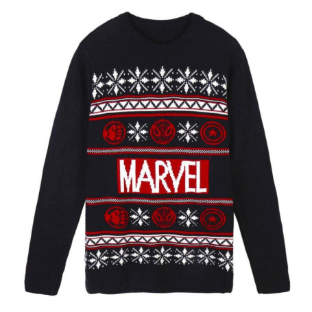 Pull de Noël Marvel - Winter Fun pour Homme