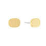 Boucles d'oreilles puces en or jaune CK ICONIC FOR HER par Calvin Klein