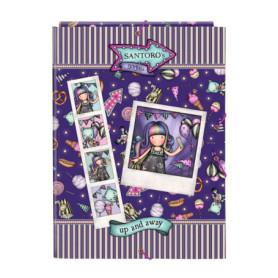 Classeur Folio Gorjuss Fairground 'Up and Away' Multicolore 26x33,5 cm