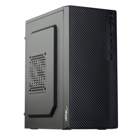 Boîtier Micro Tower Akyga AK36BK Noir pour PC Compact