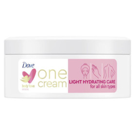 Crème Hydratante Légère Dove pour le Visage, le Corps et les Mains - 250 ml