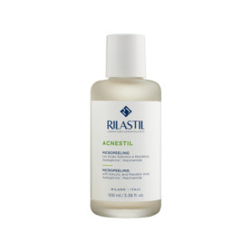 Rilastil Acnestil Micropeeling 100 ml - Exfoliant Anti-Acné pour Visage et Corps