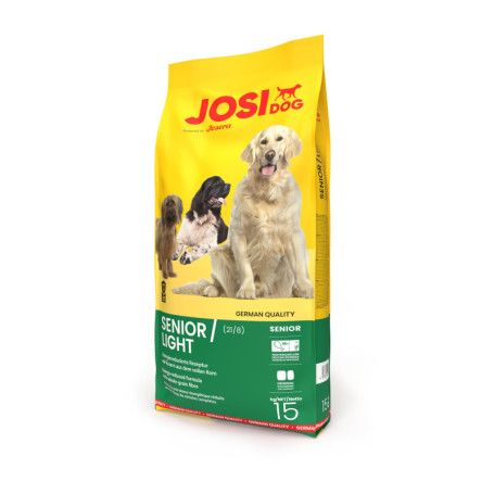 JosiDog Senior/Light - Nourriture Sèche Équilibrée pour Chiens Adultes de 15 kg