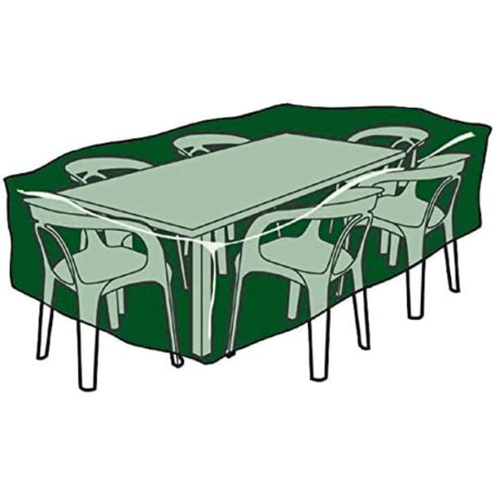 Housse de Protection Rectangulaire Biotop pour Table et Chaises de Jardin