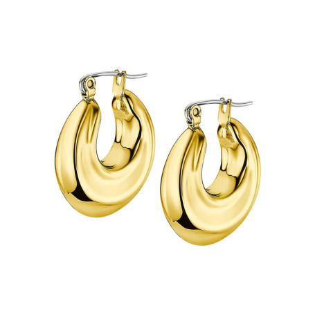 Boucles d'oreilles en acier inoxydable LOTUS
