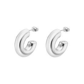 Boucles d'oreilles en acier inoxydable LOTUS élégantes