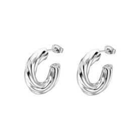 Boucles d'oreilles LOTUS en acier élégant