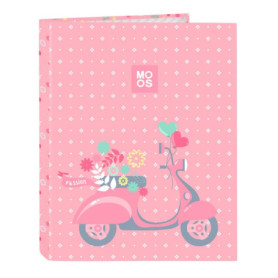 Classeur Safta Moos Passion 4 Anneaux Multicolore pour Enfants