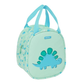 Sac à Goûter Safta Préécolaire Dino - Résistant et Pratique, Vert