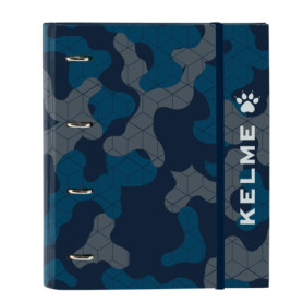 Classeur Safta Kelme EPIC 4 Anneaux A4 - Bleu Marine