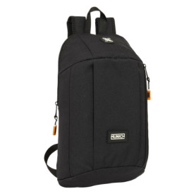 Mini sac à dos Safta MUNICH Lagoon pour enfants - Confortable et résistant, Noir