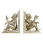 Serre-Livres en Résine Champagne Design Colonial - DKD Home Decor